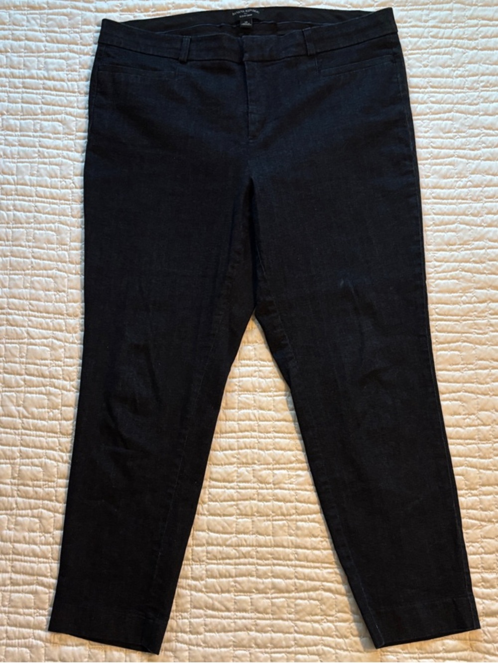 Banana Republic Sloan Capris in Dark Navy Denim